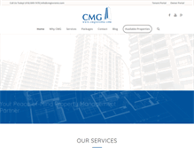 Tablet Screenshot of cmgtoronto.com